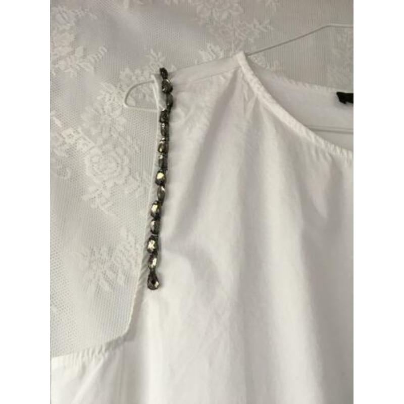 Zara top met strasssteentjes maat L