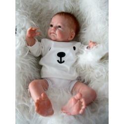 Glimlachende reborn baby SANYA van Gudrun Legler zoekt mama