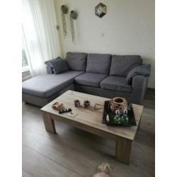 Bank, lounge zowel links als rechts te gebruiken