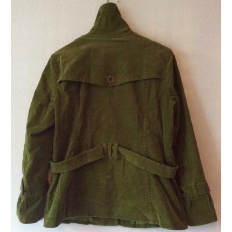 Groene korte damesjas Principles Petite