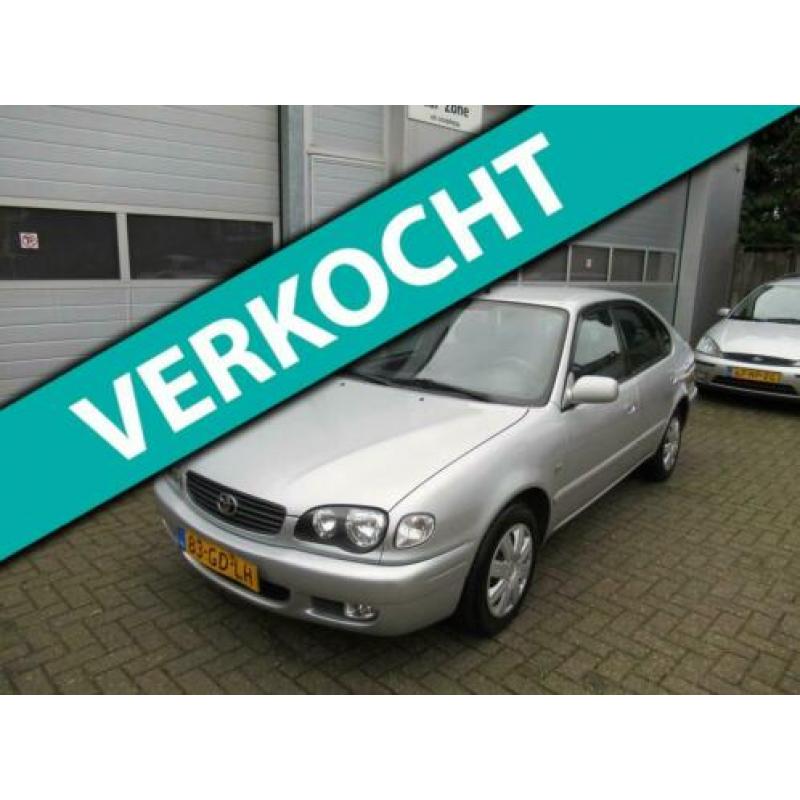 Toyota Corolla 1.4 VVT-i Sol 5DR 2000- Verkocht !