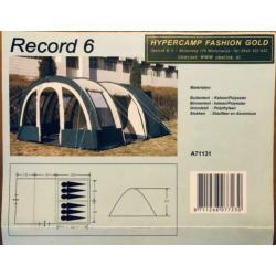 6 persoons tent Hypercamp Fashion Gold Record 6