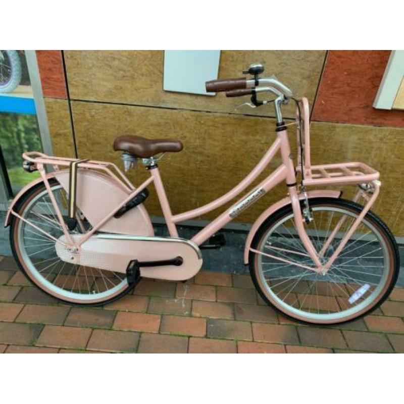 ZATERDAG DEAL! Popal meisjesfiets met rek 2020 model + MAND