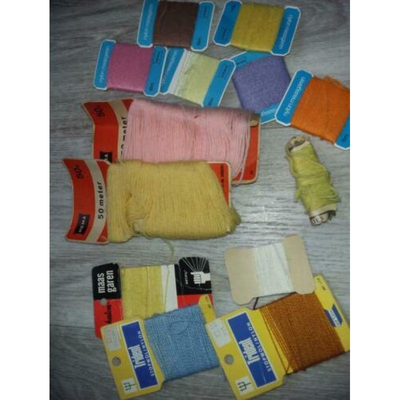 Vintage pakket maasgaren stopwol