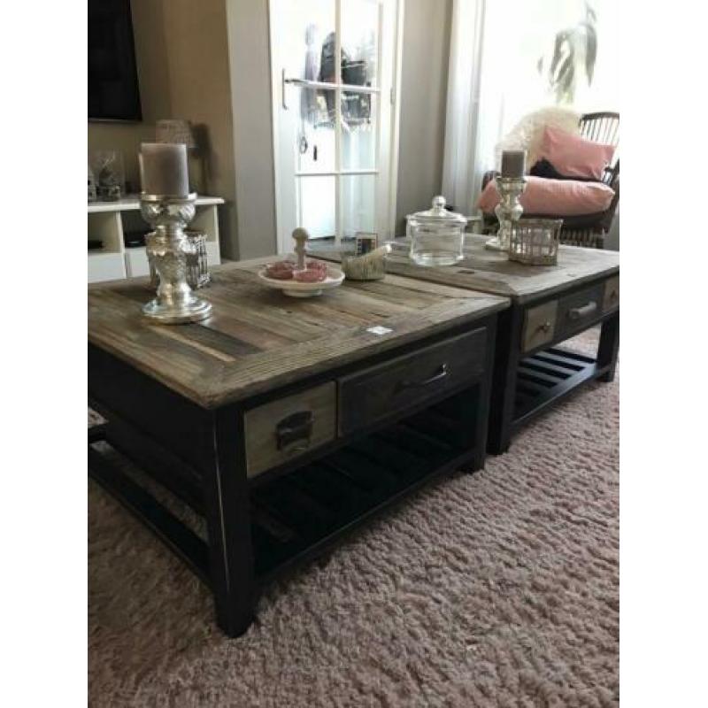 2 x Rivièra maison dering Harbor coffee table 70 x 70