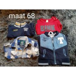 Jongens kleding maat 68