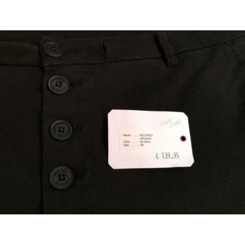Zwarte broek Penn&Ink, maat 38