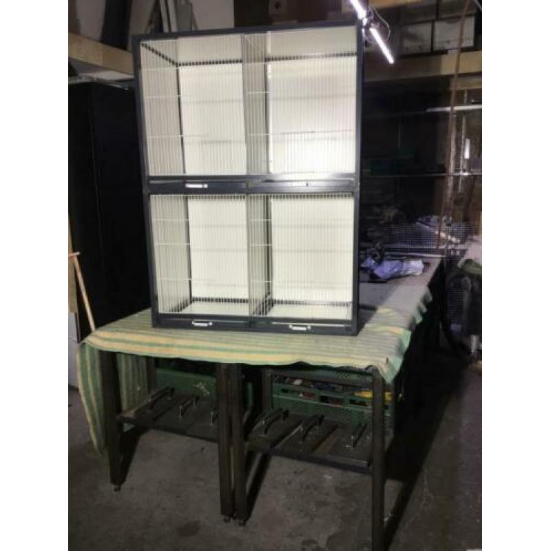 Grote nieuwe vlucht kooien aluminium