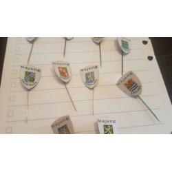 12 Wajang provincie speldjes