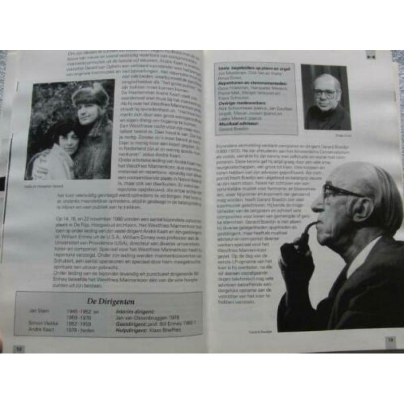 Het Westfries Mannenkoor - Om zo te zegge 1945-1995