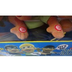 Zeldzame Vintage/Retro Poppen Set Who let the dogs out Nieuw