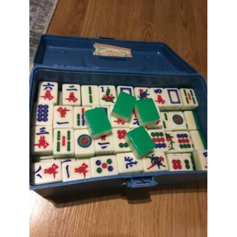 Mahjong Spel Stenen uniek