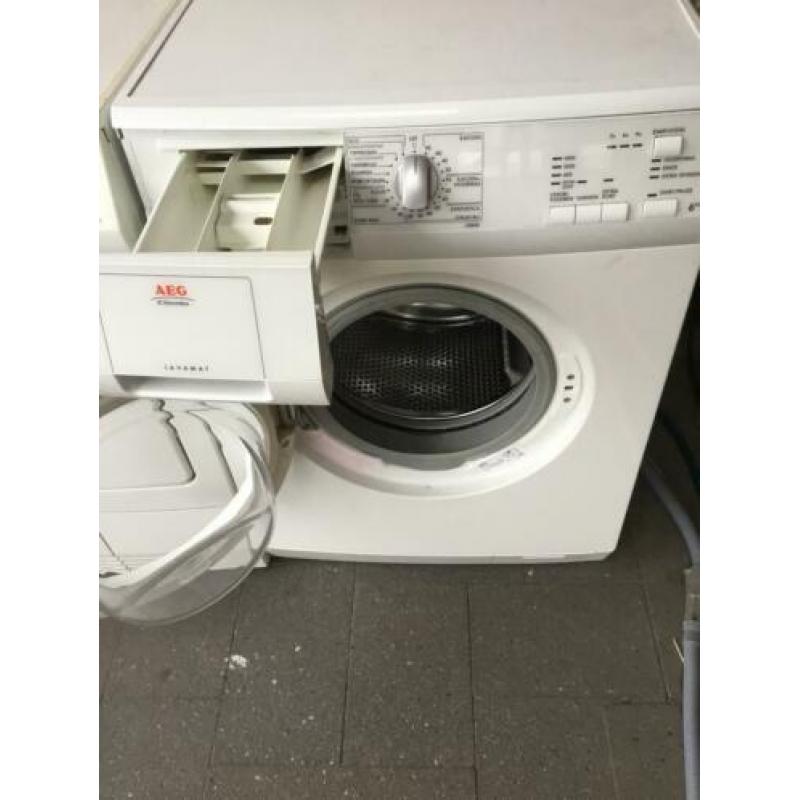 Aeg wasmachine werkt goed
