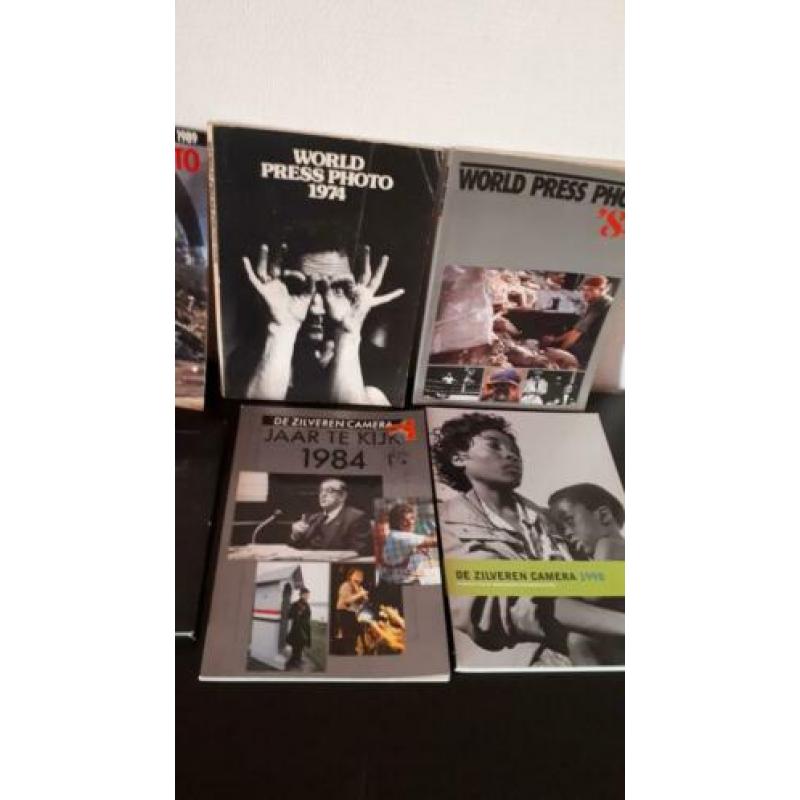 World press Zilveren camera diverse fotoboekenWorld press