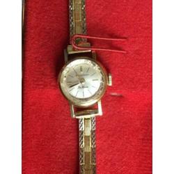 Dames gouden horloge merk Prospero