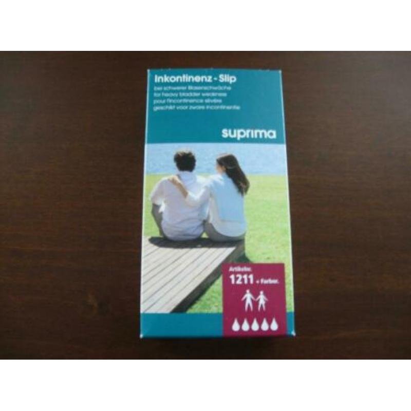 incontinentie slip PVC wit unisex maat 56 XXL