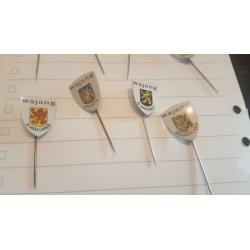 12 Wajang provincie speldjes