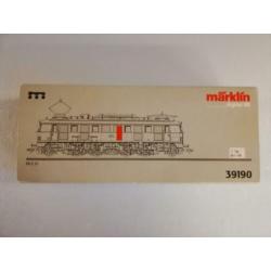 Märklin 39190 E-locomotief, BR E 19 DB groen Digitaal