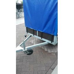 Nette huif aanhanger 1000 kg as