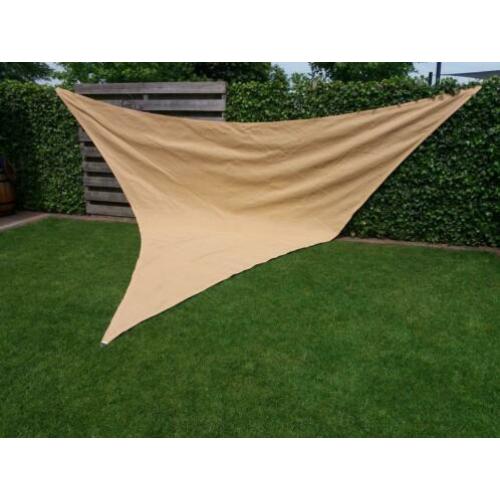 Z.g.a.n. schaduwdoek 5x5x5 meter van Sunnysail!!!