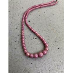 Prachtig vintage parel ketting