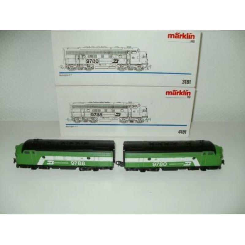 Marklin Diesellok Ho no 3181+4181 (USA)+o.v.p.