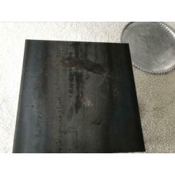 Stalen vierkante salontafel van 100x100 cm