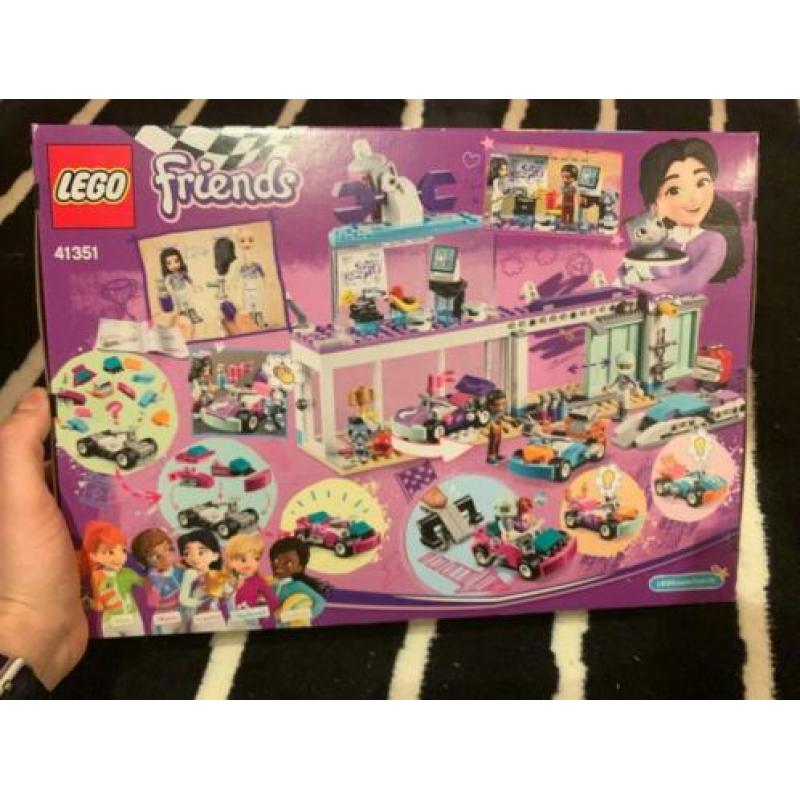 Nieuwe LEGO Friends Kart Creatieve Tuningshop - 41351