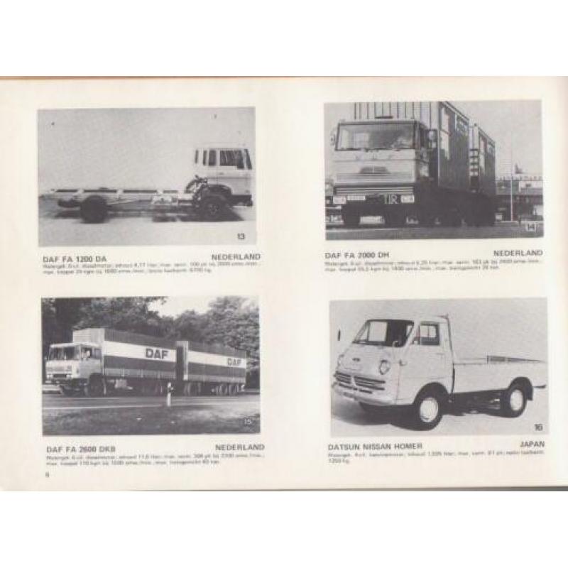 vrachtauto-album – uitgave Peters Deventer
