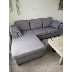 Bank, lounge zowel links als rechts te gebruiken