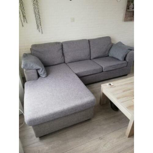 Bank, lounge zowel links als rechts te gebruiken