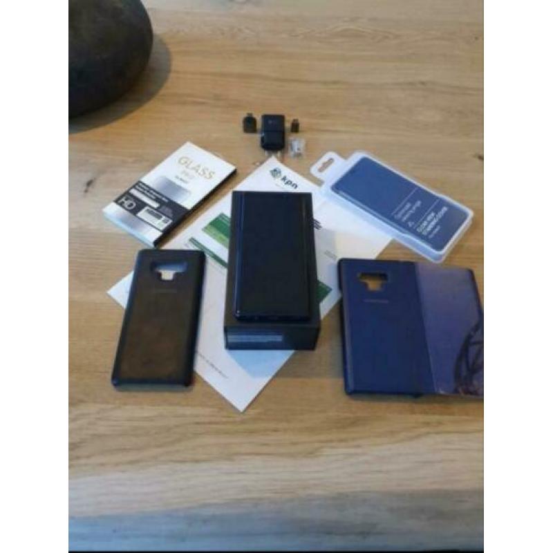 Samsung Galaxy Note 9 128GB Blue NIEUWSTAAT met bon +extra’s