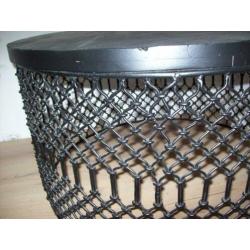 Industriele ronde salontafel