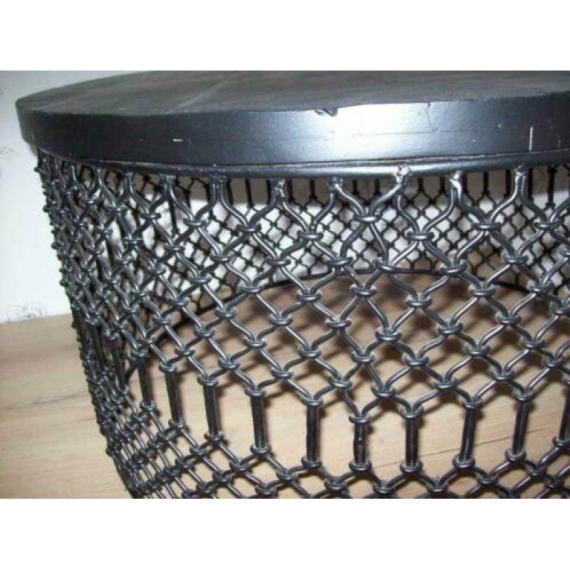 Industriele ronde salontafel