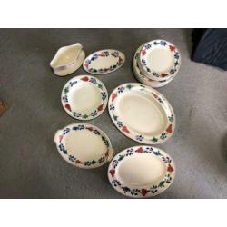Boerenbont servies