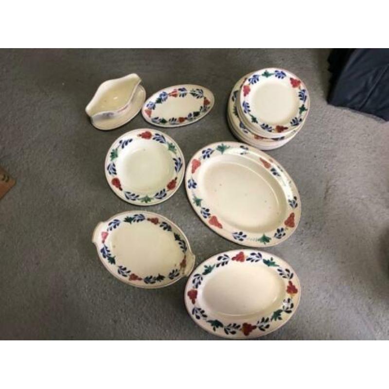 Boerenbont servies