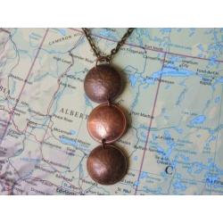 Canada: originele munt ketting/sleutelhanger reiscadeau