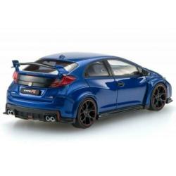 Honda Civic Type R 2015 van Ebbro 1/43 blauw