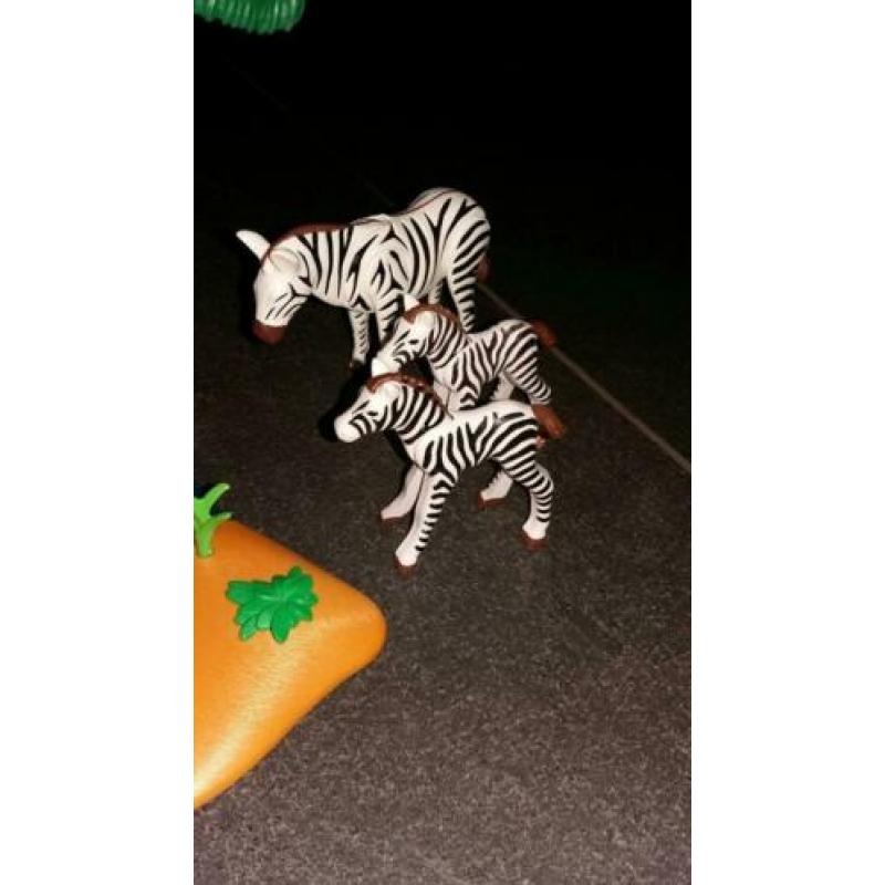 Playmobil savanne met zebra