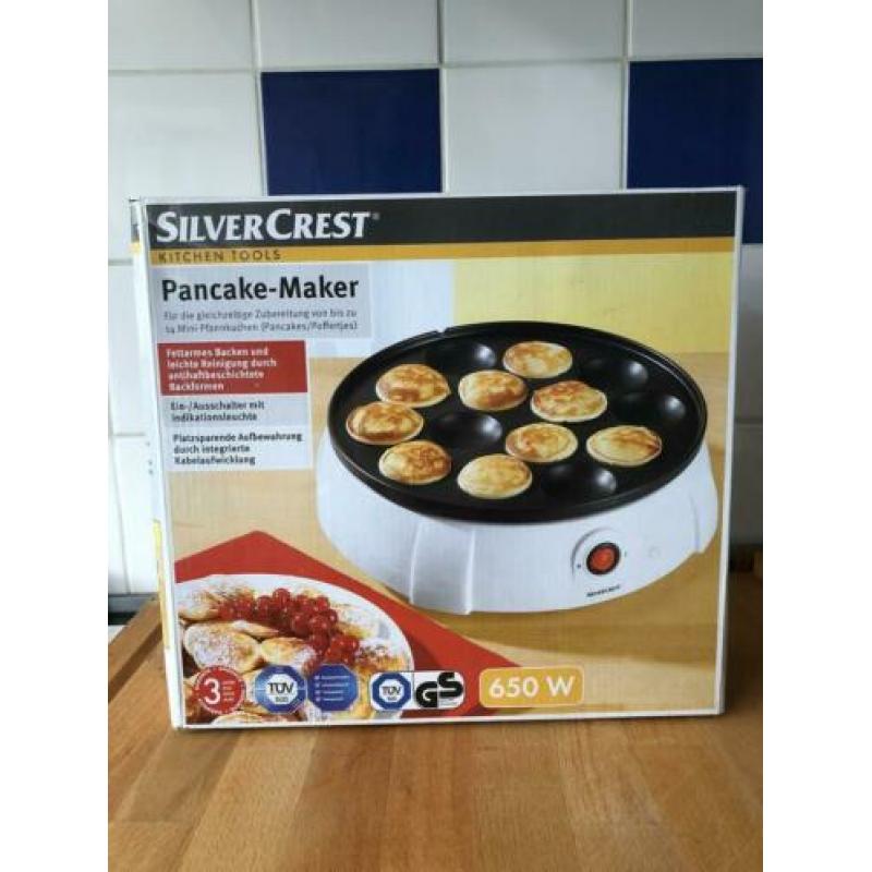 Silver Crest Pancakemaker poffertjespan