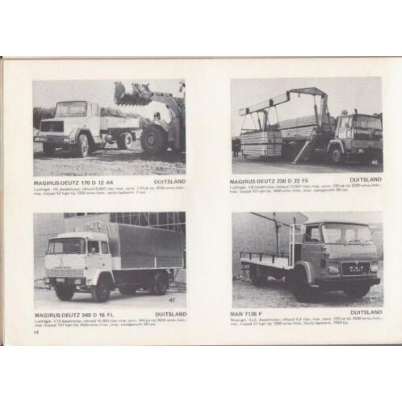 vrachtauto-album – uitgave Peters Deventer