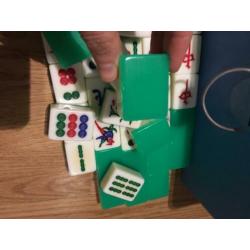 Mahjong Spel Stenen uniek