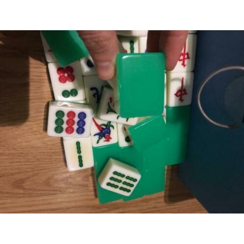 Mahjong Spel Stenen uniek