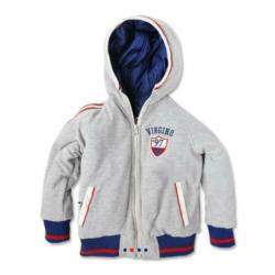 Mooie reversible VINGINO winterjas Marwin maat 10/140.