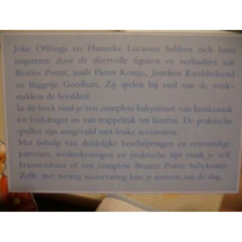 BEATRIX POTTER babyboek - Joke Offringa