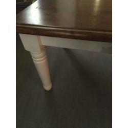 Salontafel landelijke stijl, met twee laadjes