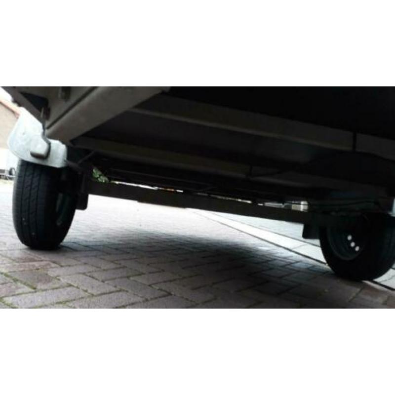 Nette huif aanhanger 1000 kg as