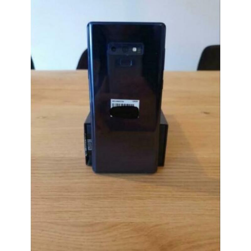 Samsung Galaxy Note 9 128GB Blue NIEUWSTAAT met bon +extra’s
