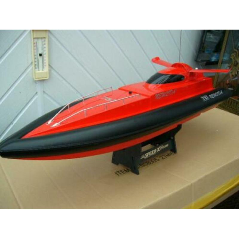 FRAAIE NIEUWE NQD NEWADA RC Speedboot L 81cm 2ghz