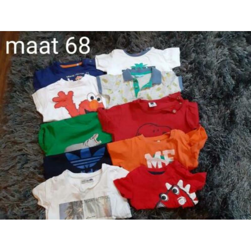 Jongens kleding maat 68
